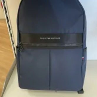 [S] TOMMY HILFIGER 69J9095 SMALL LOGO BACKPACK,NAVY, 197232067410 (STH351)
