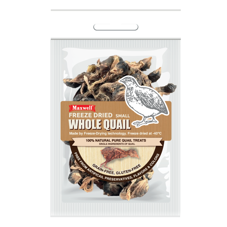 Maxwell⎜凍乾原隻鵪鶉(小) 15隻 (MXA-4293)