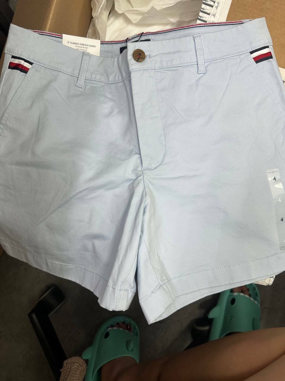 [S] TOMMY HILFIGER CLASSIC STRETCH SHORT,DENIM, 76J3808-451 (STH366)