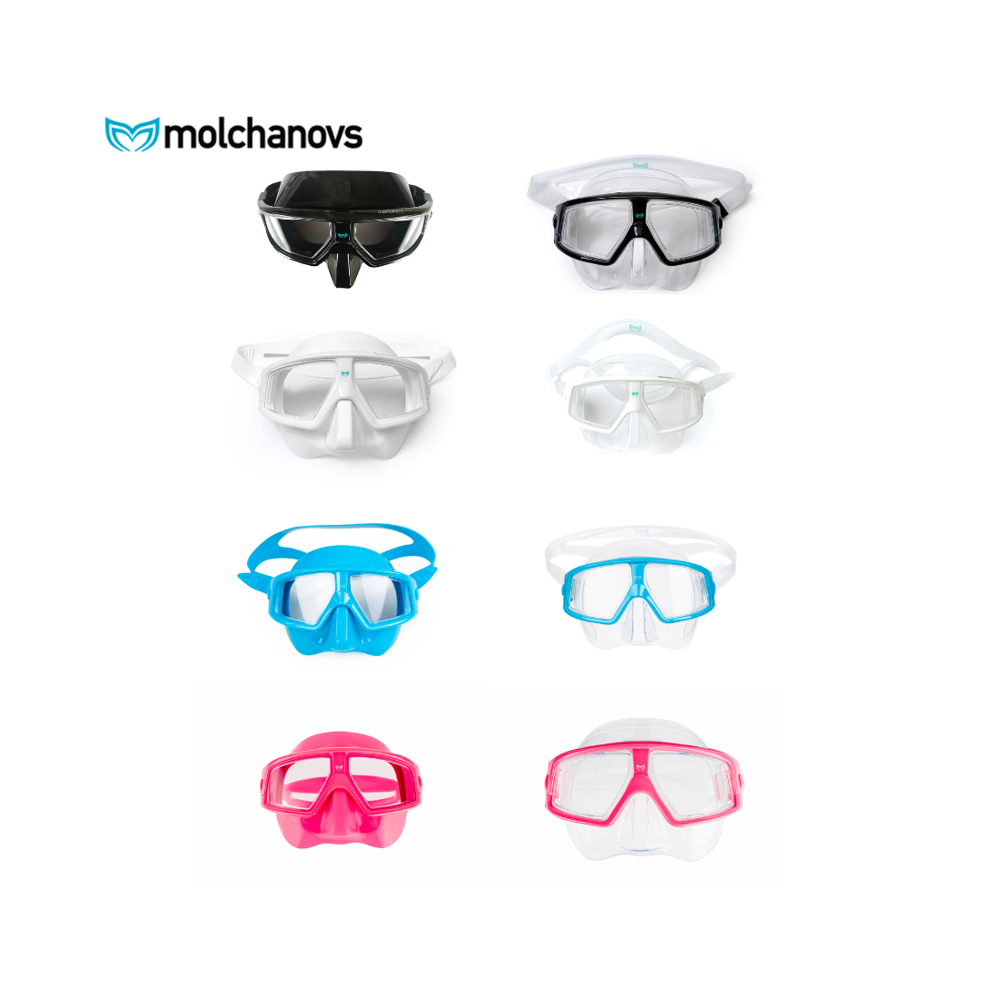 ▲MOLCHANOVS 抹茶 CORE 自由潛面鏡