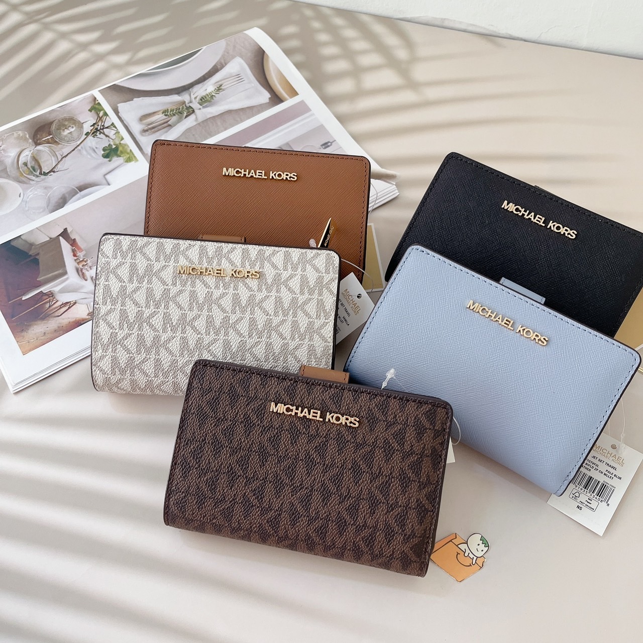 Medium Crossgrain Leather Wallet