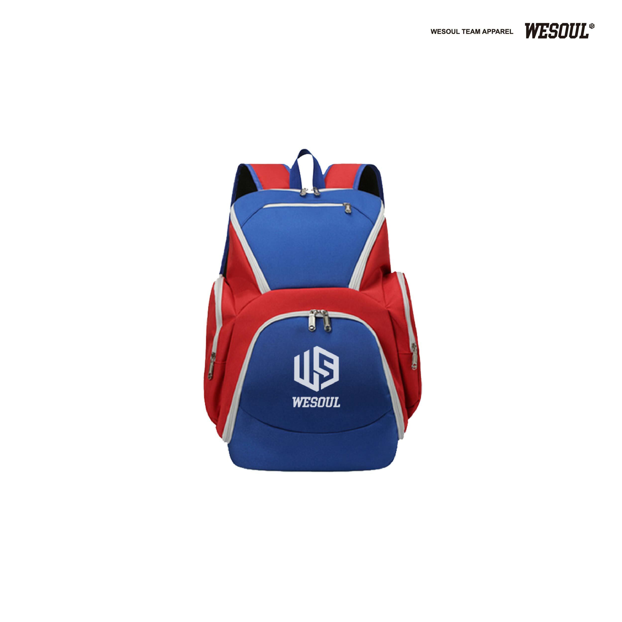 【WESOUL】訓練運動包｜藍紅