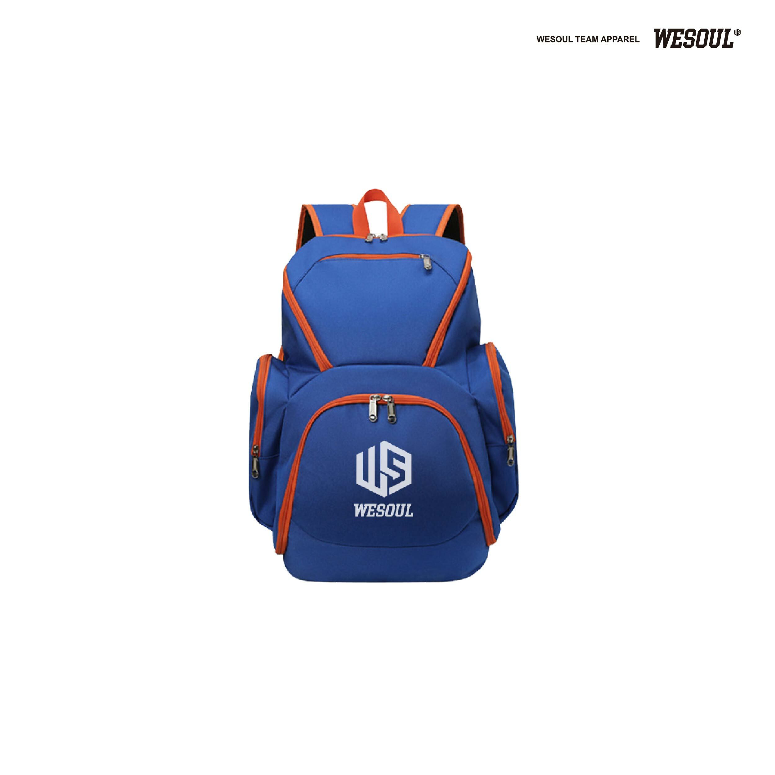【WESOUL】訓練運動包｜藍橘條