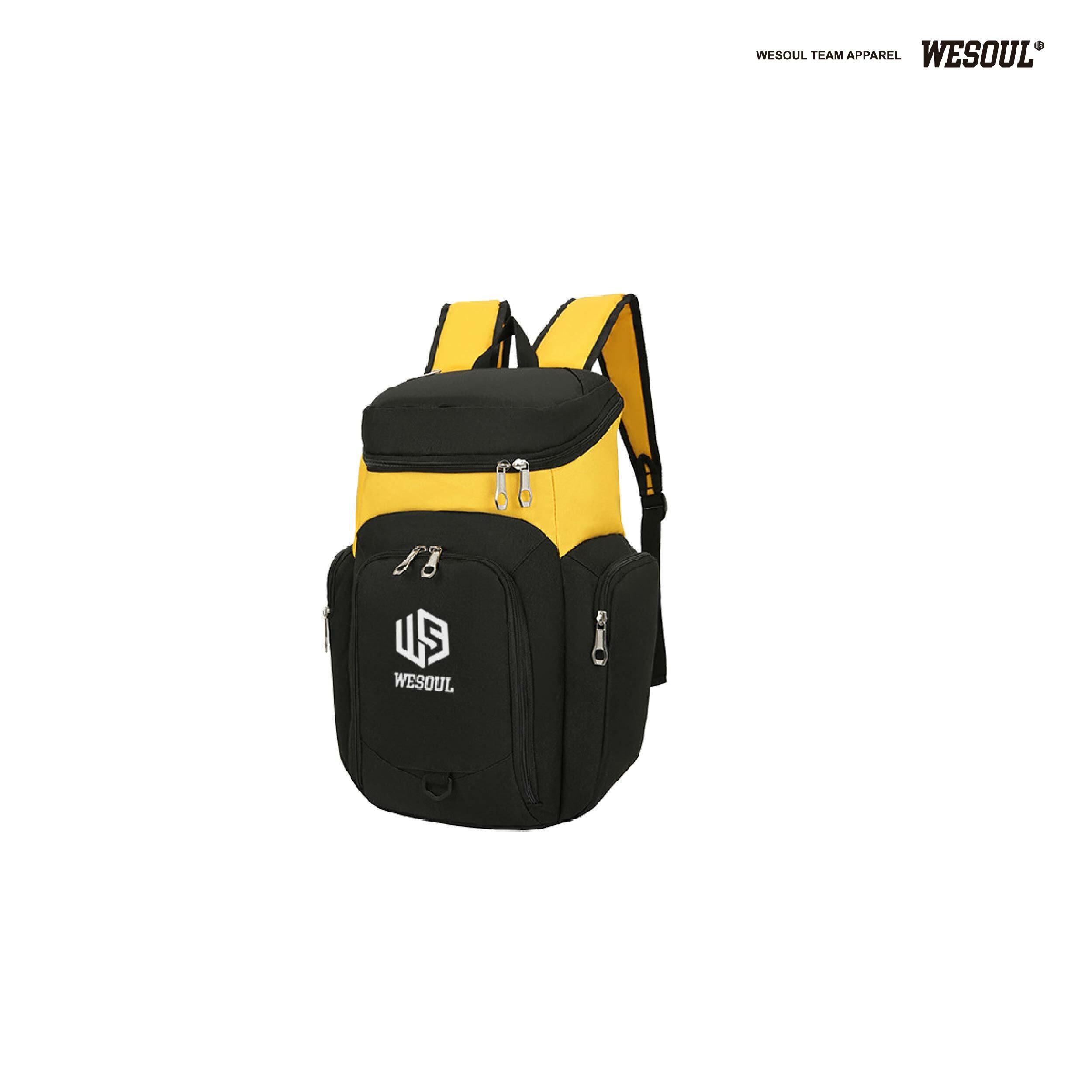 【WESOUL】運動休閒包｜黑黃