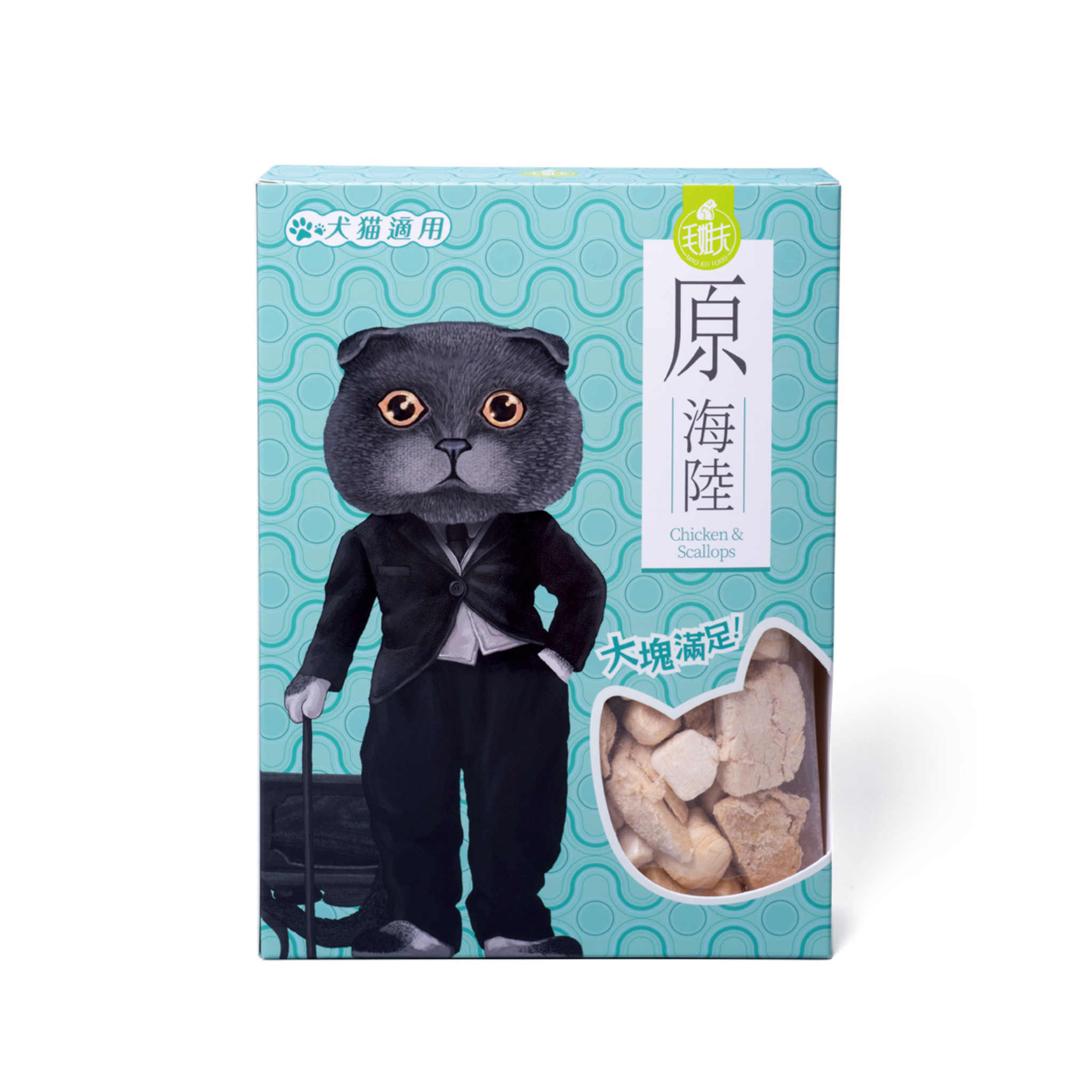 毛姐夫 - 寵物零食 - 原系列海陸凍乾120g