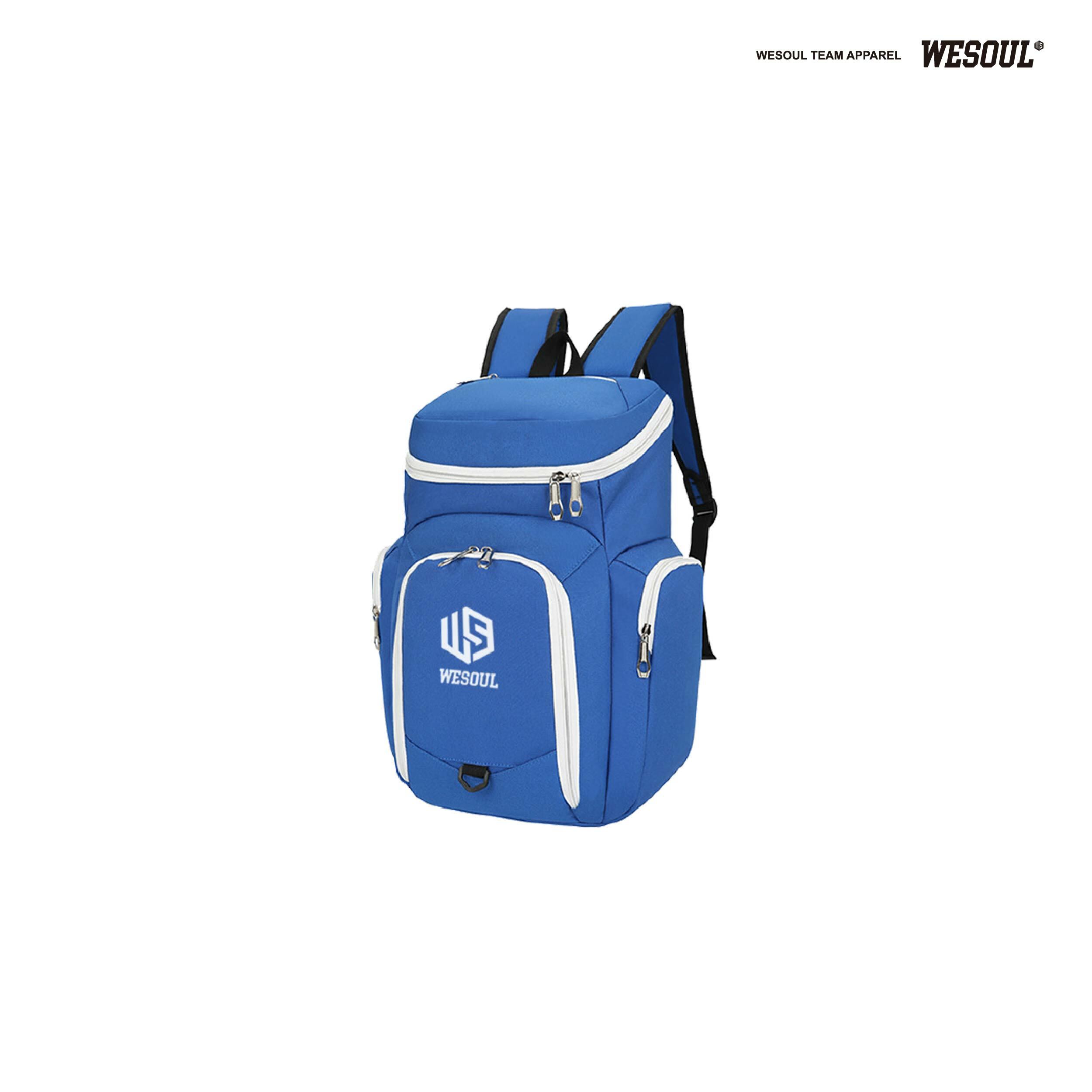 【WESOUL】運動休閒包｜藍白條