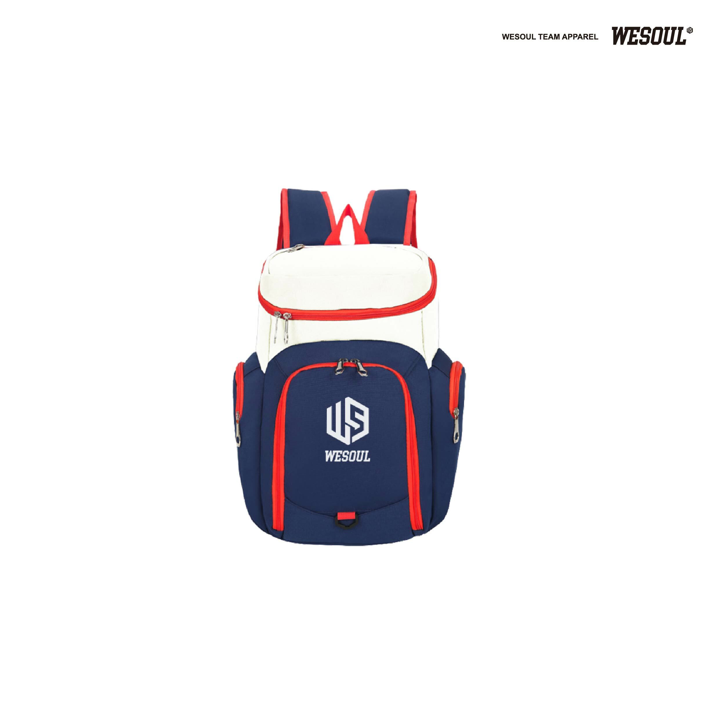 【WESOUL】運動休閒包｜藍白