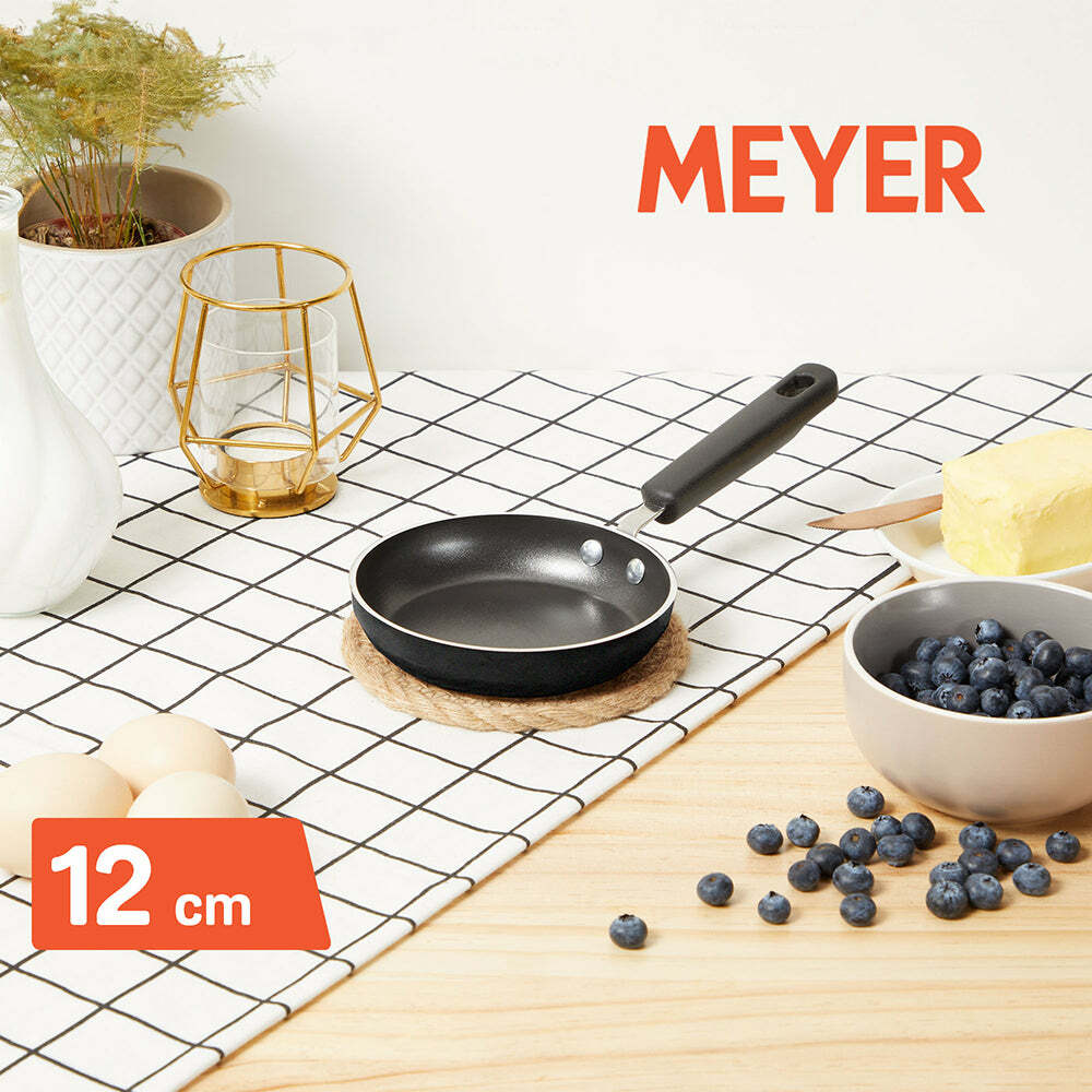《MEYER Merlot系列》輕巧不沾 12CM迷你平底小蛋鍋/鬆餅鍋