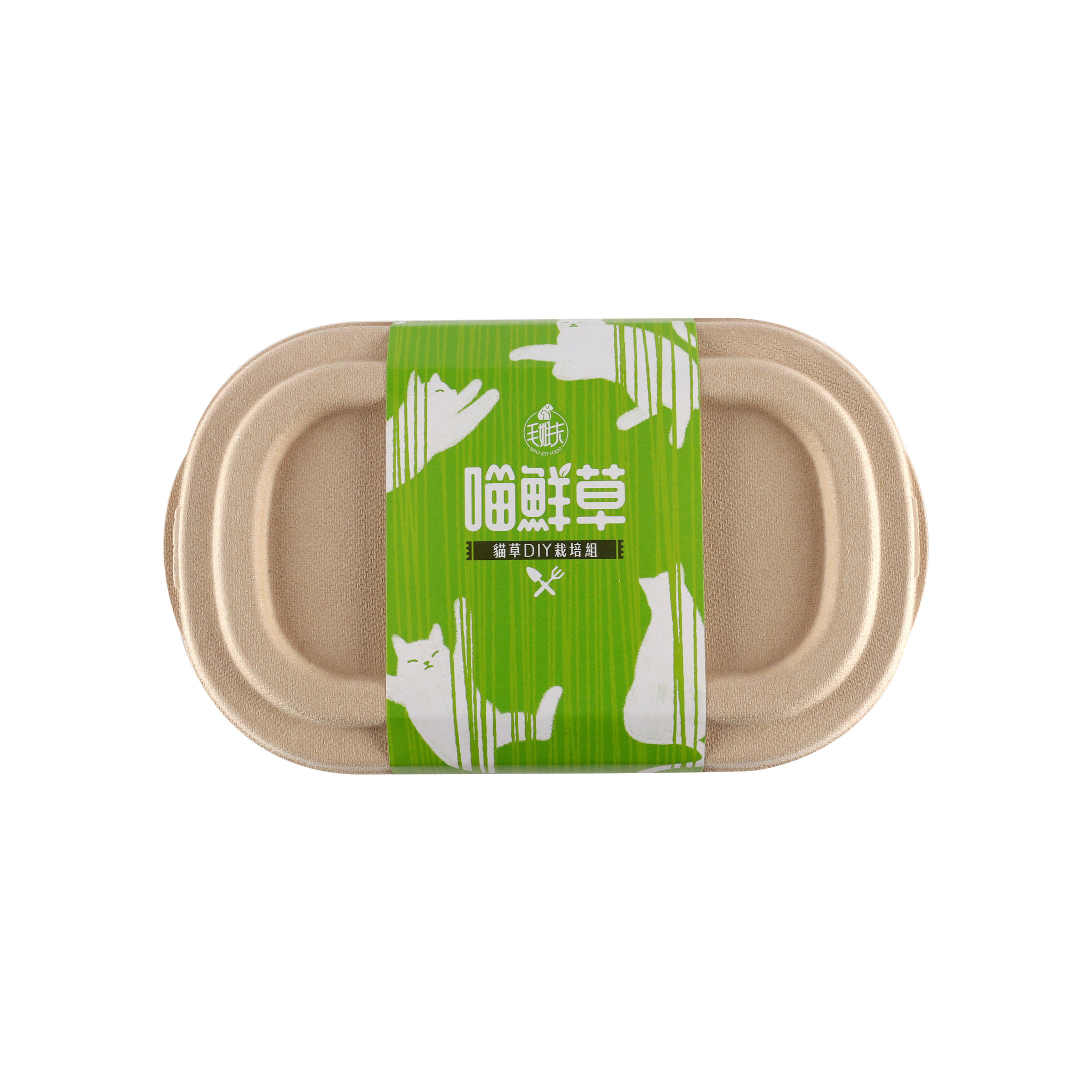 毛姐夫 - 貓咪盆栽 - 喵鮮草貓草DIY栽培組