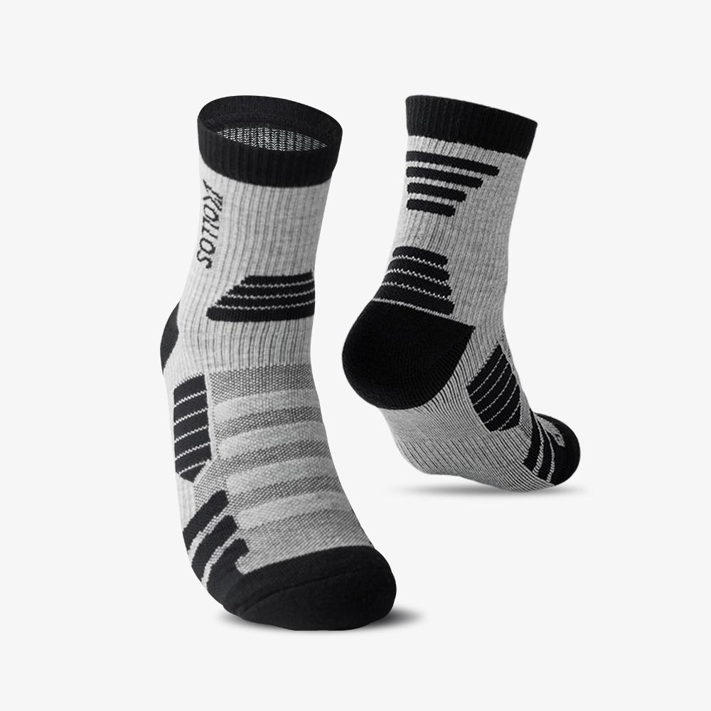 護芯襪-中筒襪-灰