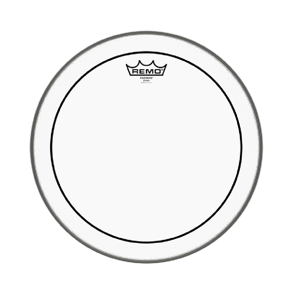 Remo REMO / Pinstripe 雙層 7-mil 鼓皮 (透明/霧面)(多種尺寸可選) — 三峽鼓 / 打擊｜YA! 玩音樂