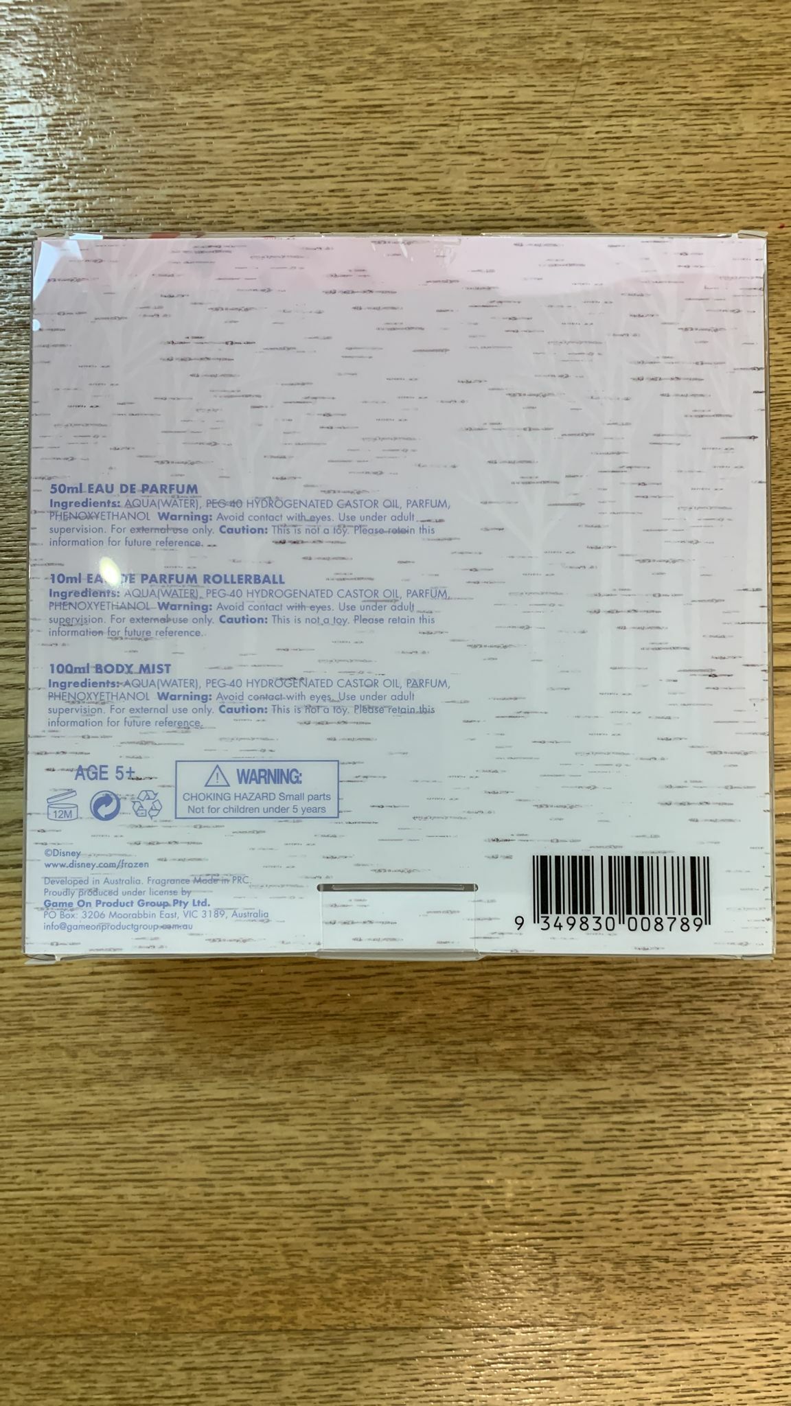 Frozen Fragrance Gift Set