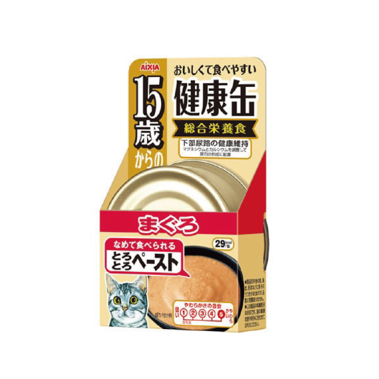 AIXIA 15歲以上健康罐 - 吞拿魚 40g (紅色) KCG-4 (任選6罐$58)