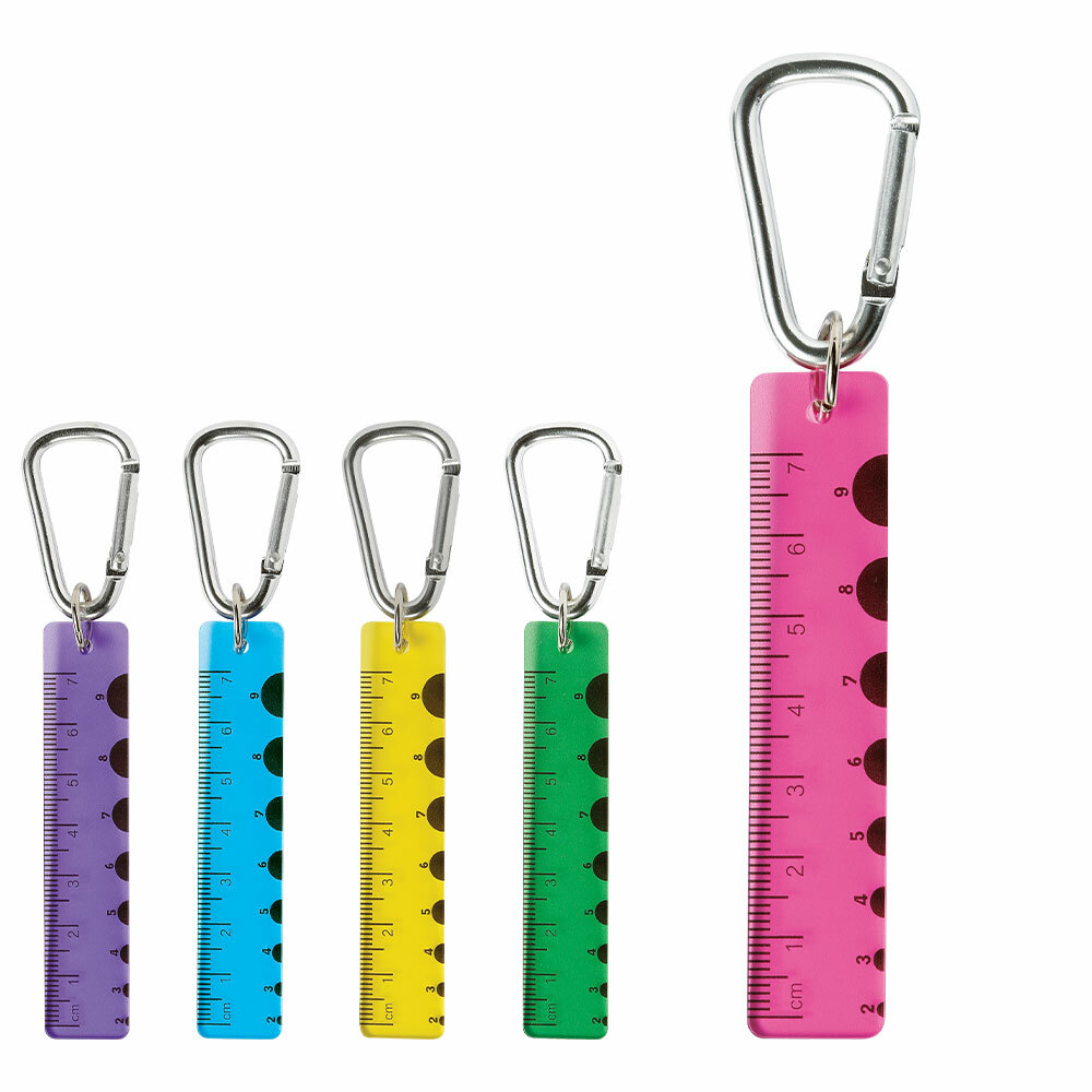 [預購] 彩色附刻度爬山扣