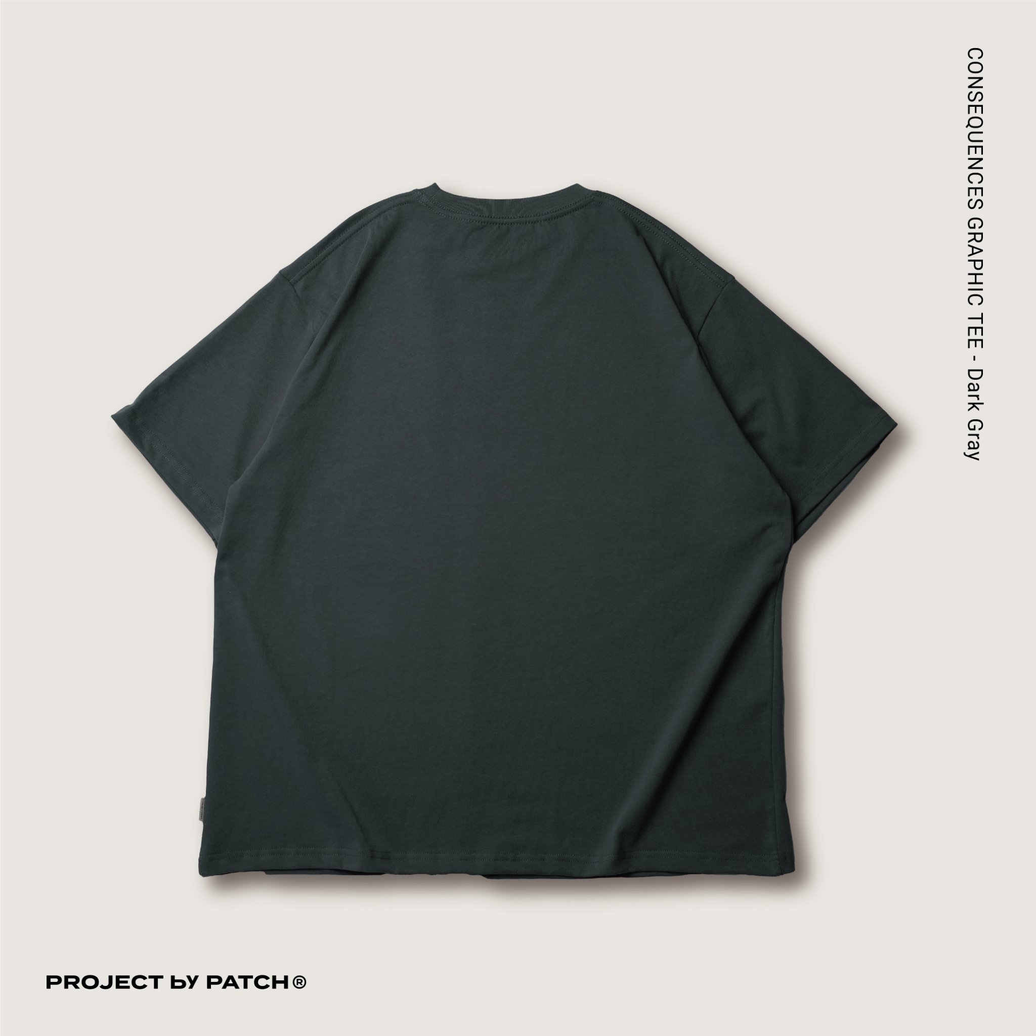 P.B.P - CONSEQUENCES GRAPHIC TEE - DARK GRAY