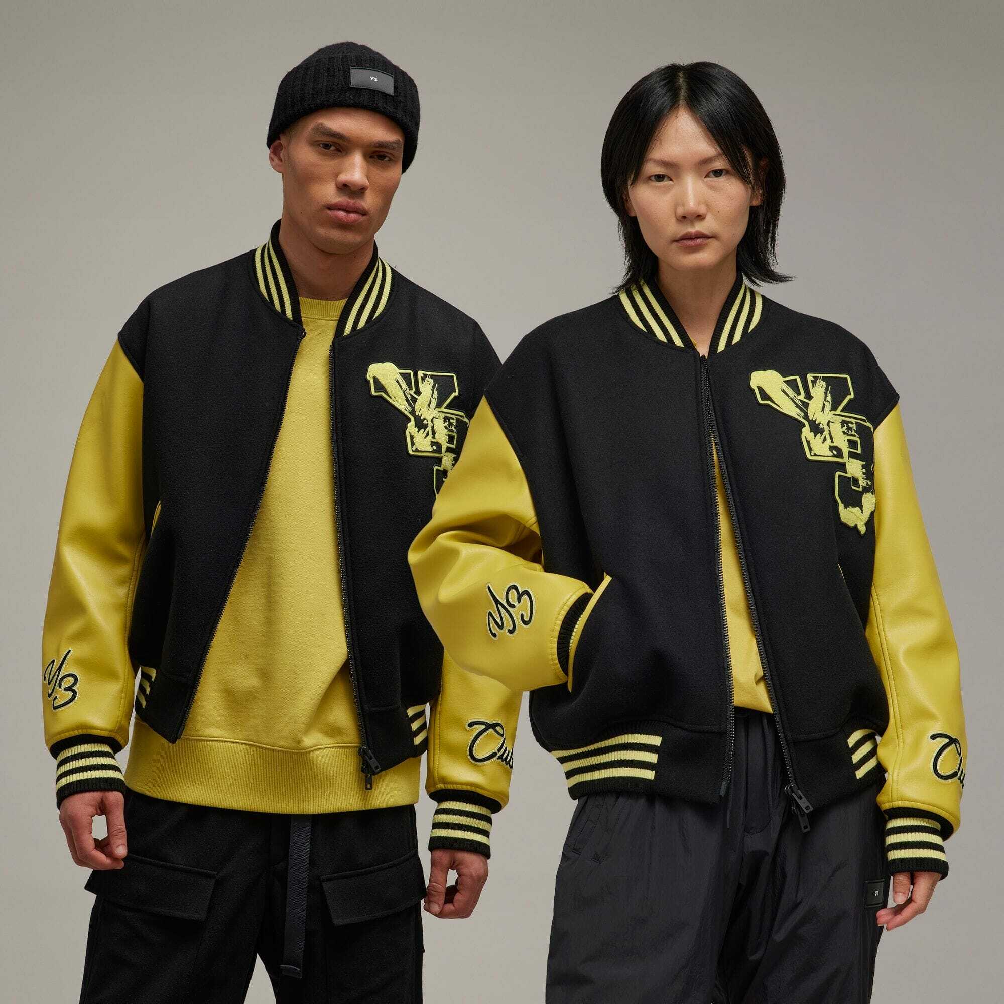 Y-3 LETTERMAN JKT スタジャン - beaconparenting.ie