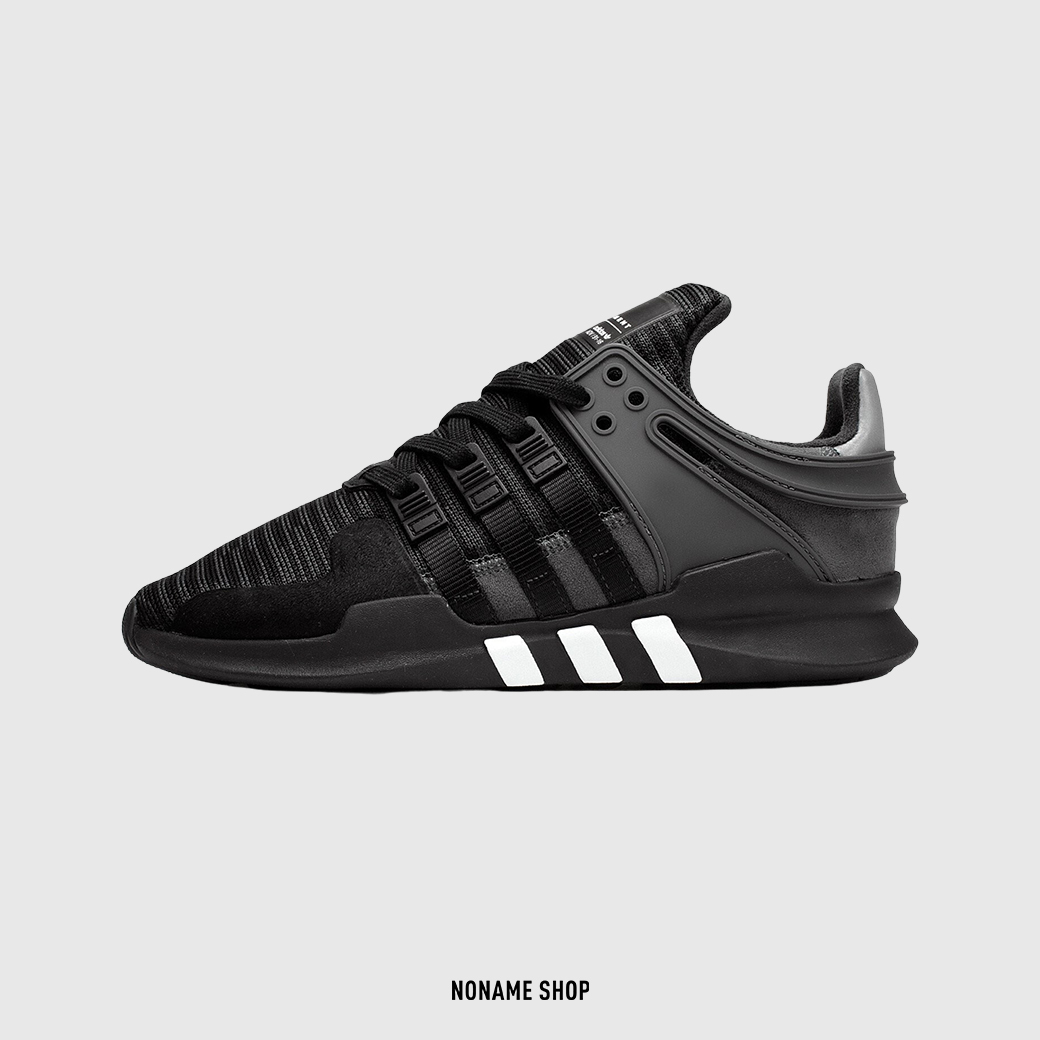 ADIDAS EQUIPMENT SUPPORT ADV 雪花 編織 黑 (男款)