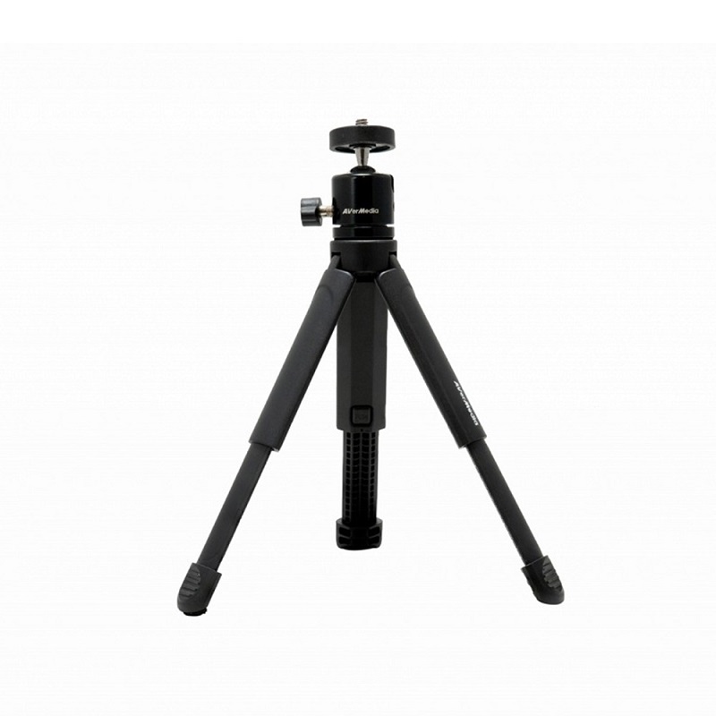 米特3C數位–Avermedia 圓剛 0700 Tripod 微單VLOG球形萬向雲台伸縮腳架 桌上型支架