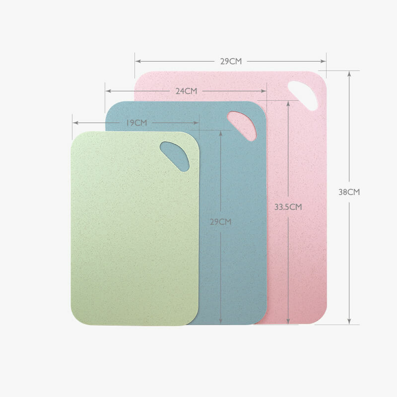 《PRESTIGE Essentials》小麥秸稈環保軟砧板三件組