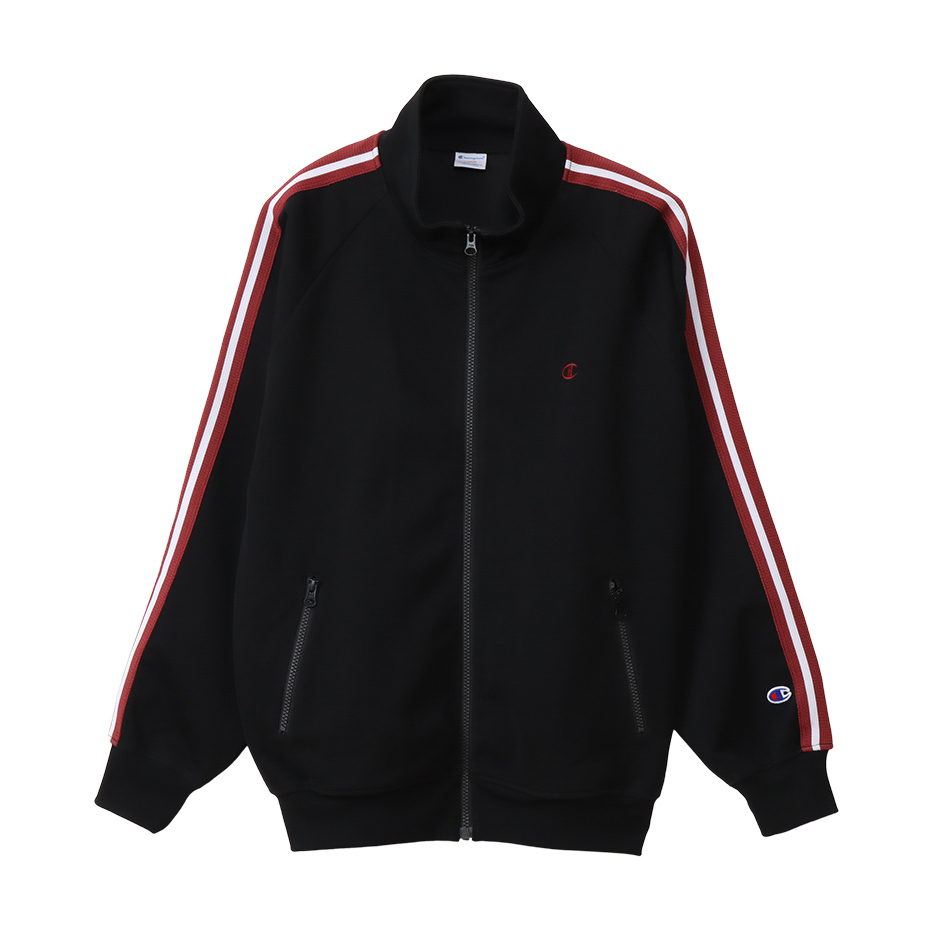 男款-CASUAL 復古立領運動外套-黑色（C3-Y601-090）