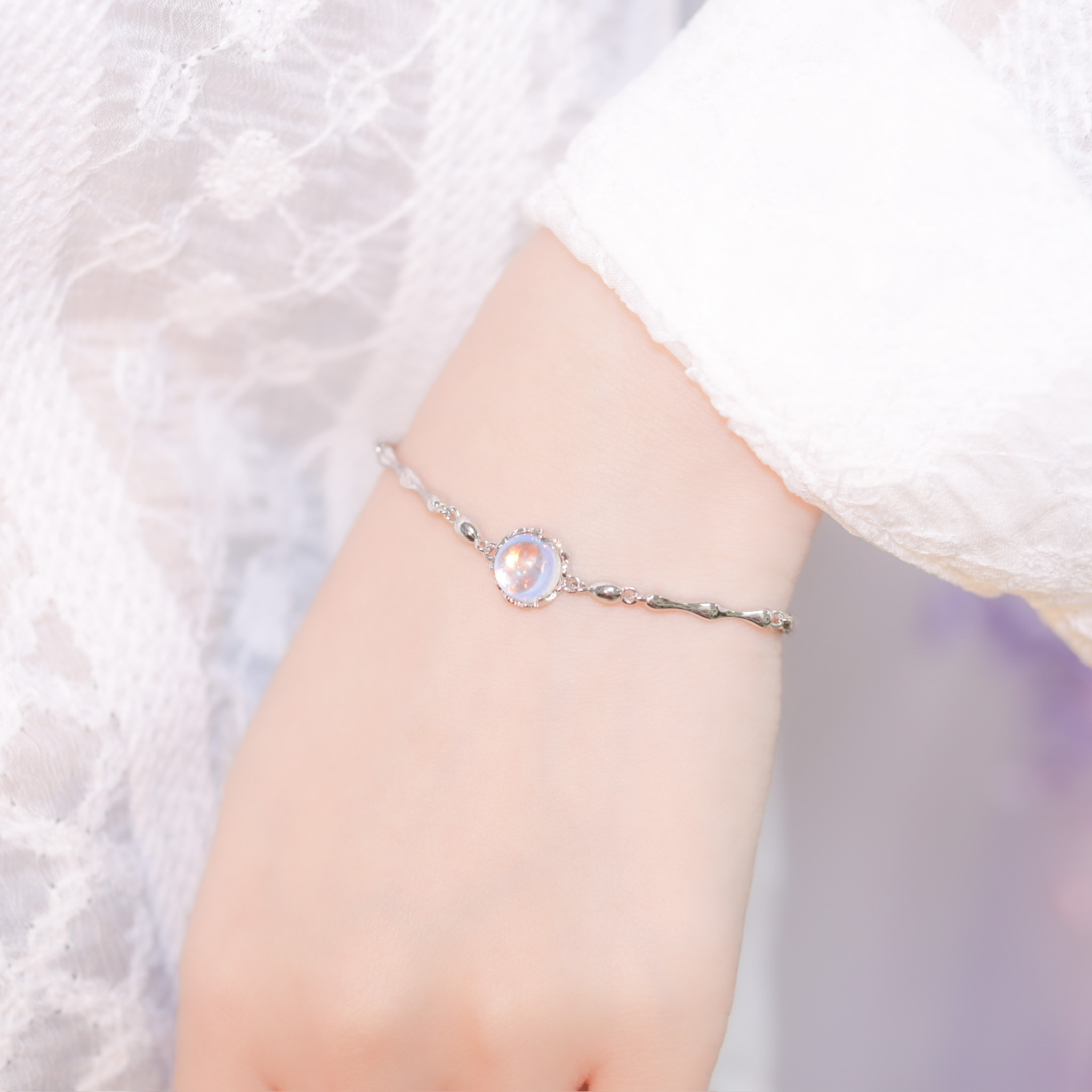 | 925 Silver | Mirror Of The Sky Bracelet | BR0779 |