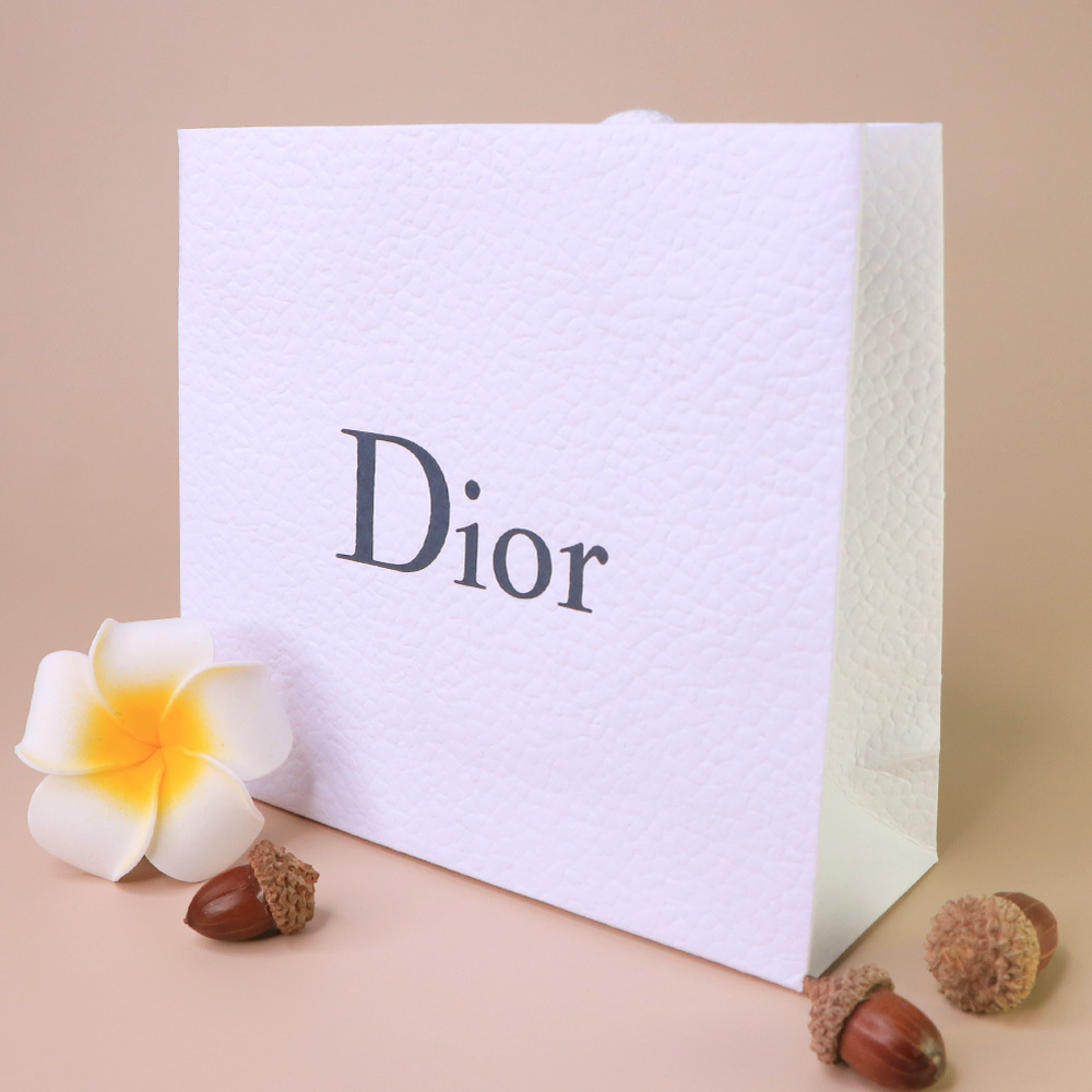 DIOR 迪奧 精美白色紙袋 浮雕款 (小) - BA0012