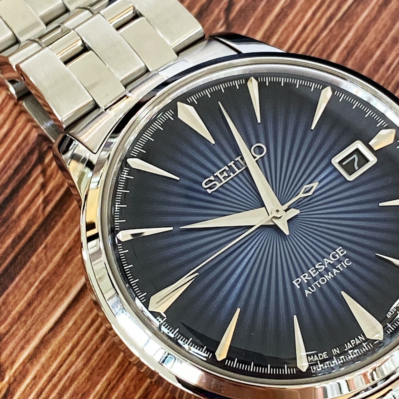 【SEIKO 精工】Presage 經典調酒師機械錶 4R35-01T0A 40.5mm 現代鐘錶