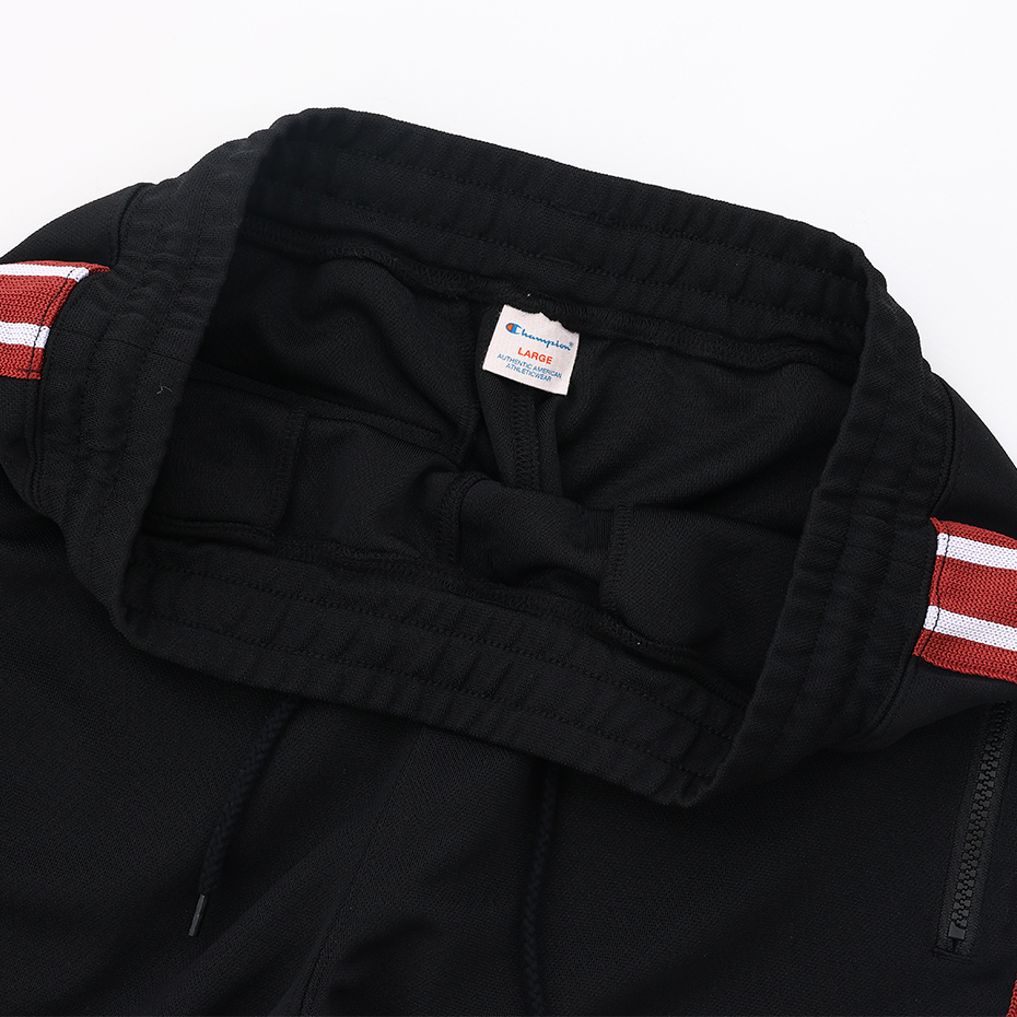 男款-CASUAL Vintage飾條運動褲-黑色（C3-Y201-090）