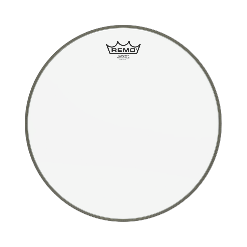 Remo REMO / Emperor Vintage 雙層7.5-mil 鼓皮 (透明/霧面)(多種尺寸可選) — 三峽鼓 / 打擊｜YA! 玩音樂