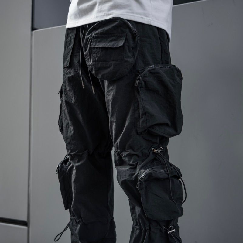 Predator NylonPants2.0金屬抽繩機能口袋褲