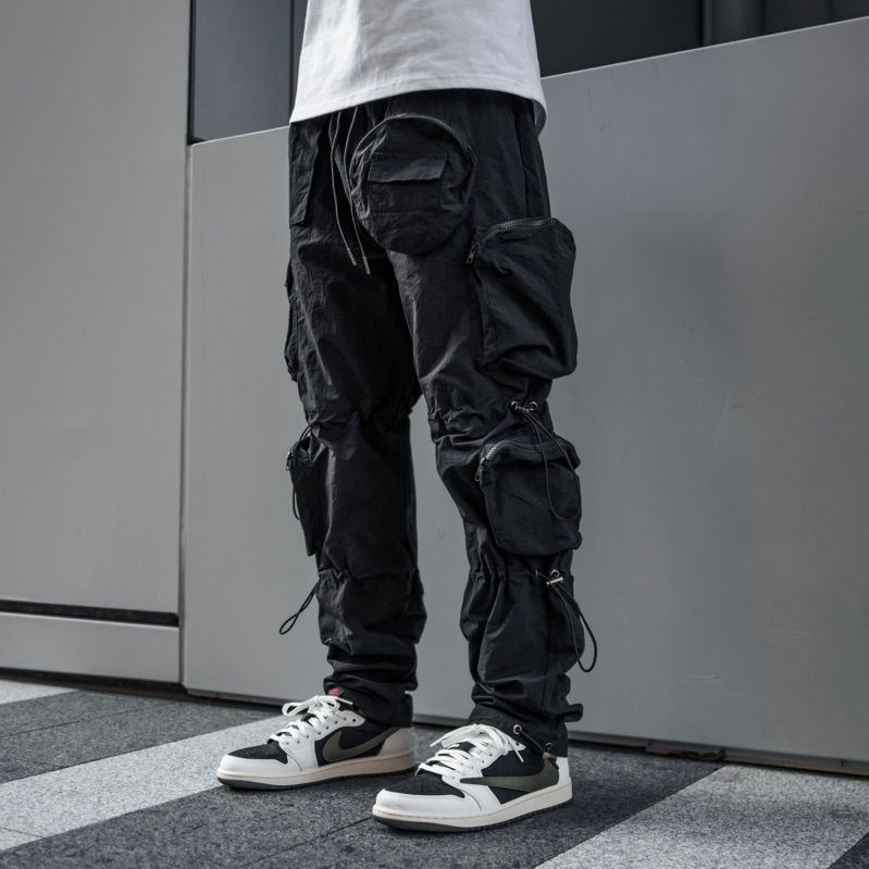 Predator NylonPants2.0金屬抽繩機能口袋褲