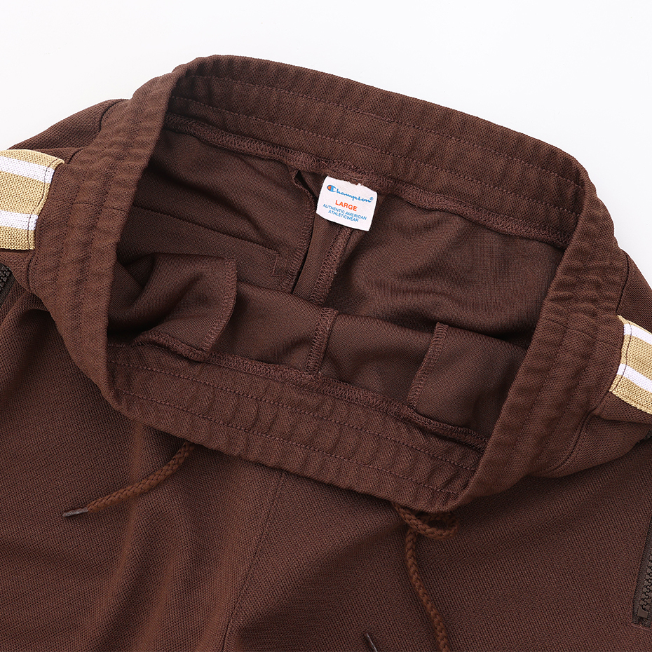 男款-CASUAL Vintage飾條運動褲-咖啡色（C3-Y201-860）