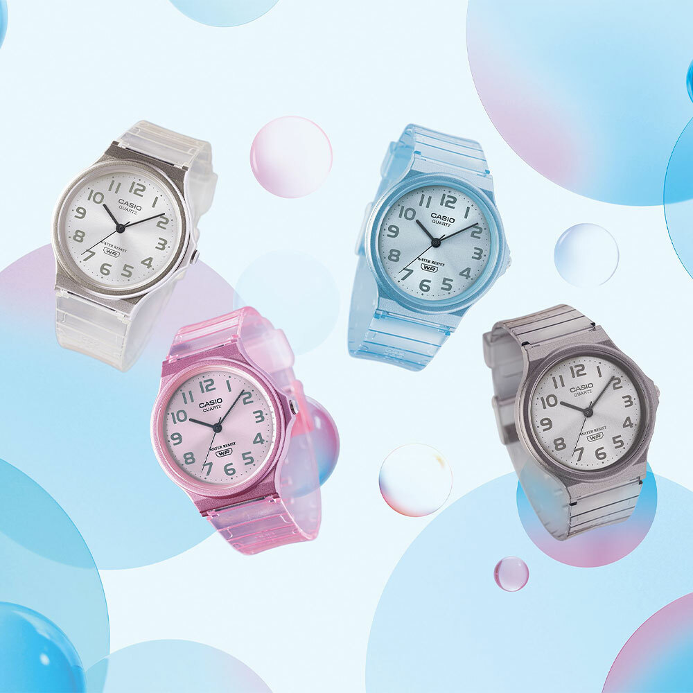 [預購] Casio防水透明手錶