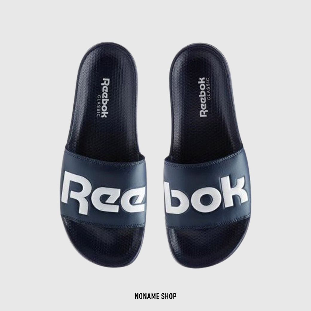 💥出清特價💥 REEBOK RBK LOGO 拖鞋 海軍藍 (男/女款)