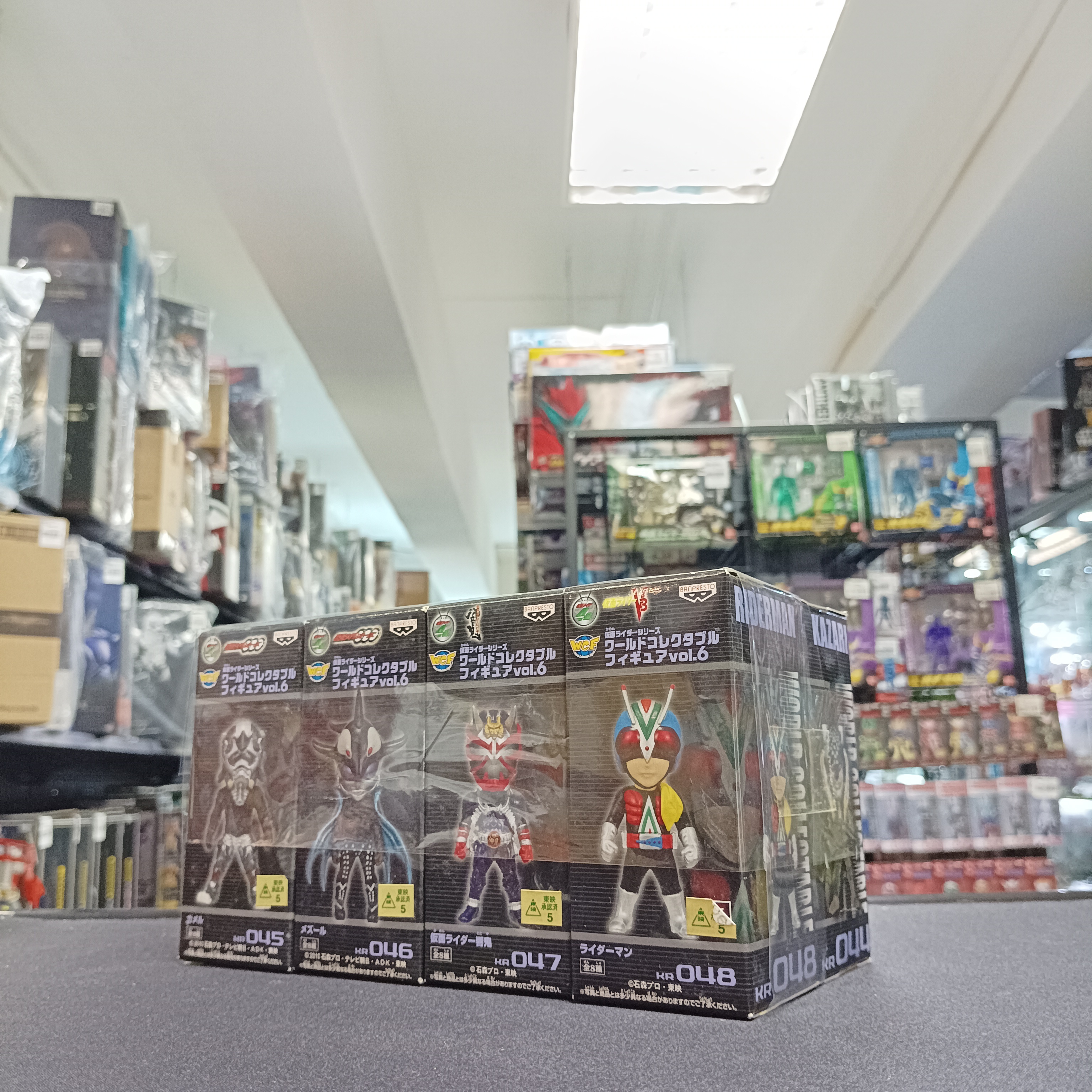 幪面超人-幪面超人 WCF vol.6 1 set 8盒