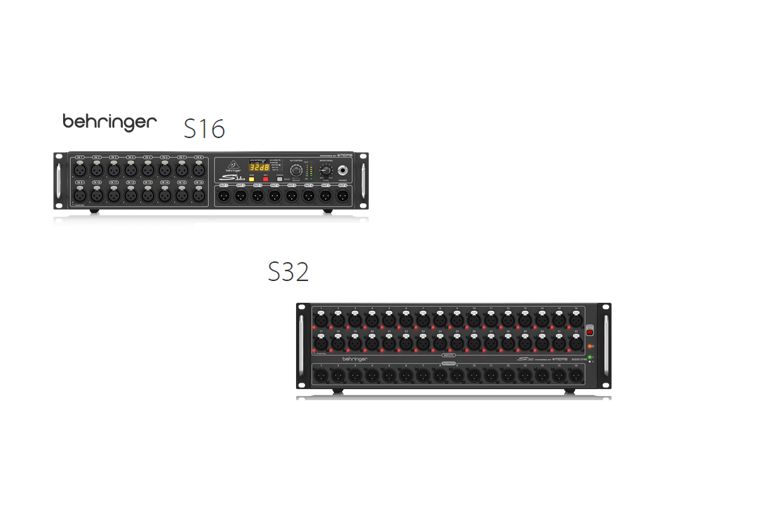 BEHRINGER S16 Stage Box / BEHRINGER S32 Stage Box
