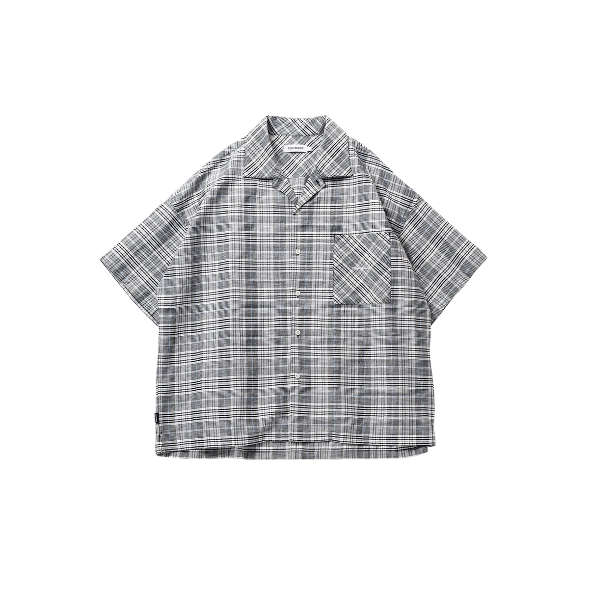 TIGHTBOOTH - Furrow Shirt - White Plaid