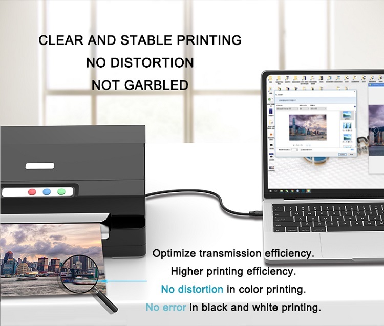 Mindpure USB 2.0 打印線 (1.5m - 5m)