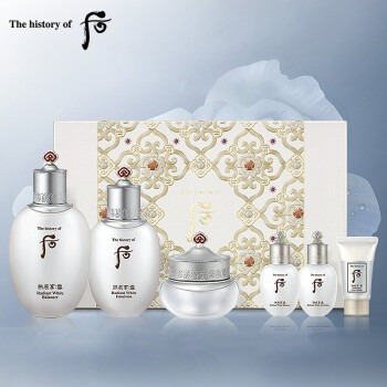 0913-K16 韓國 Whoo 后 拱辰享 雪 水乳套盒7件（門市自取）