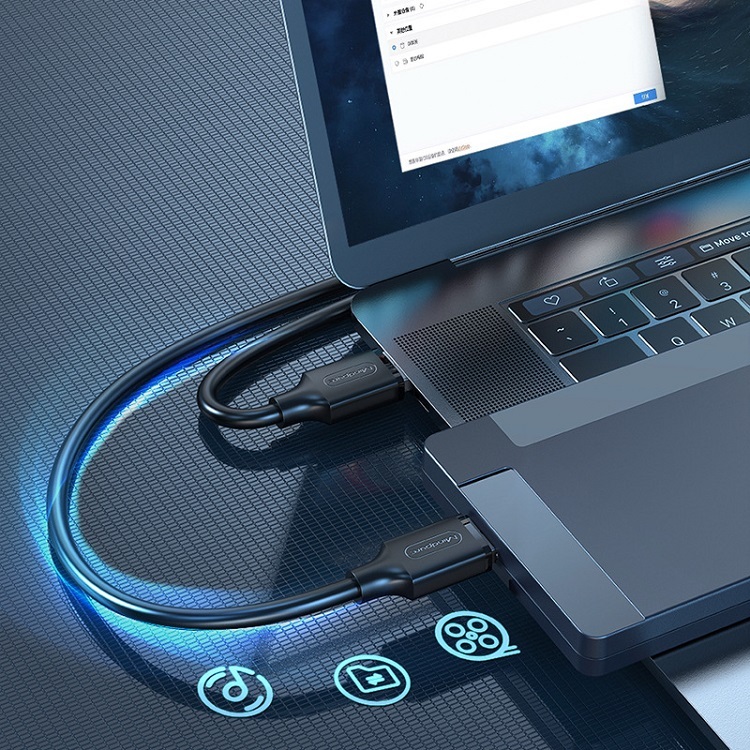 Mindpure USB 2.0 A 公轉公線 1.5m