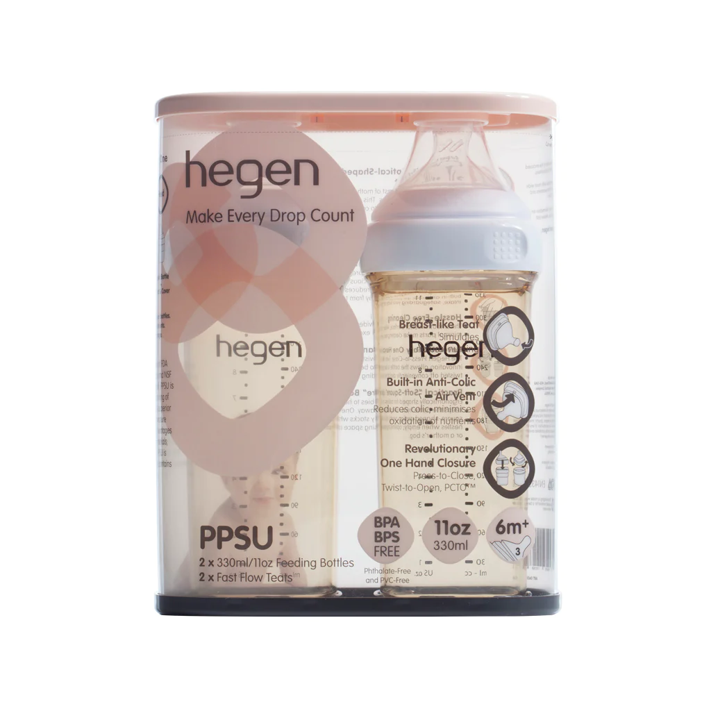 Hegen PCTO PPSU智慧奶樽 330ml 2個裝-香港行貨