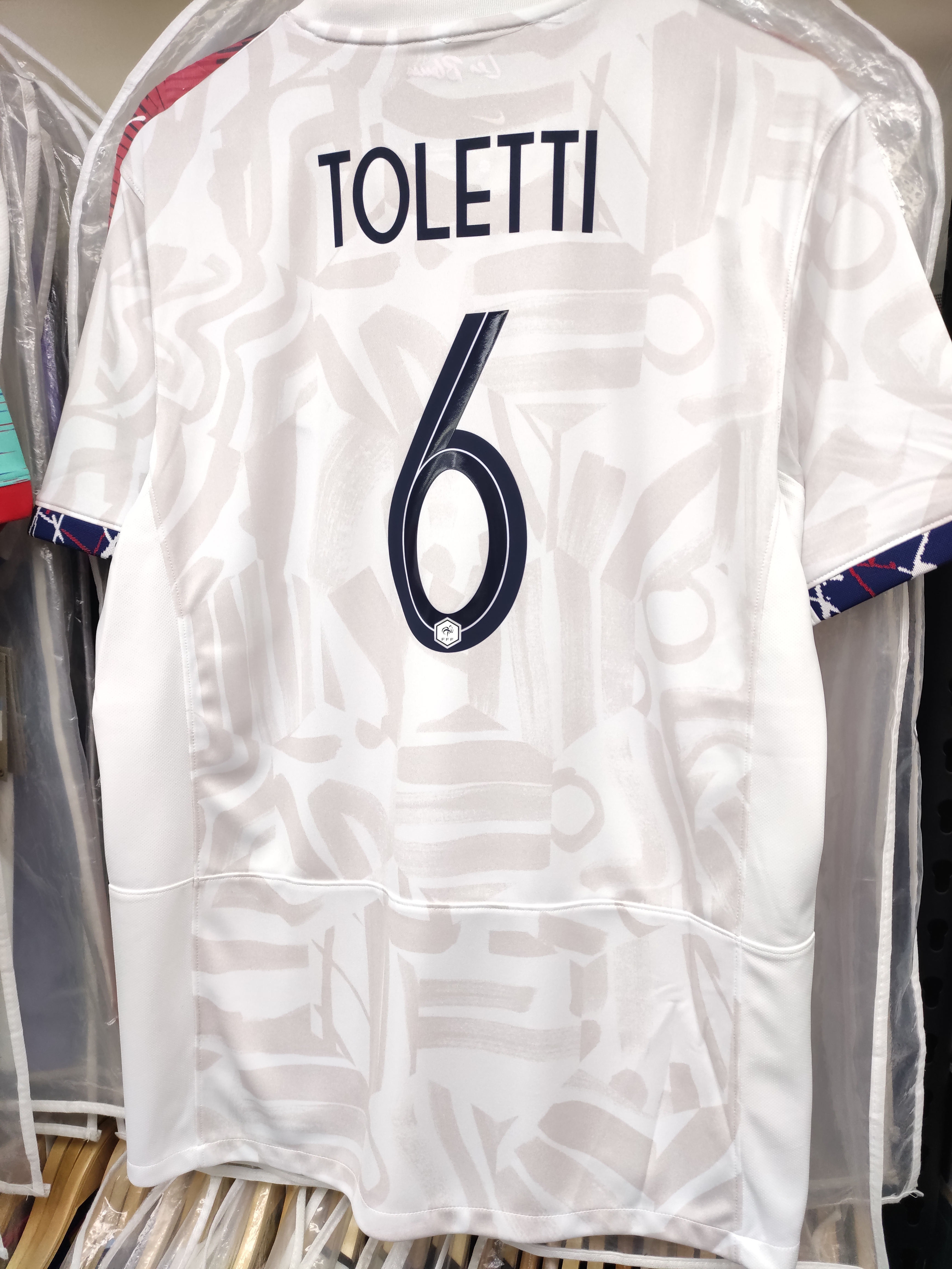 2023女子世界杯法國女足國家隊作客球迷版球衣