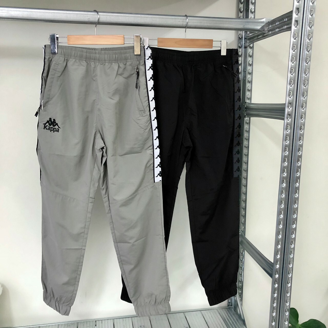 Kappa 男女中性平織長褲 331N3VW