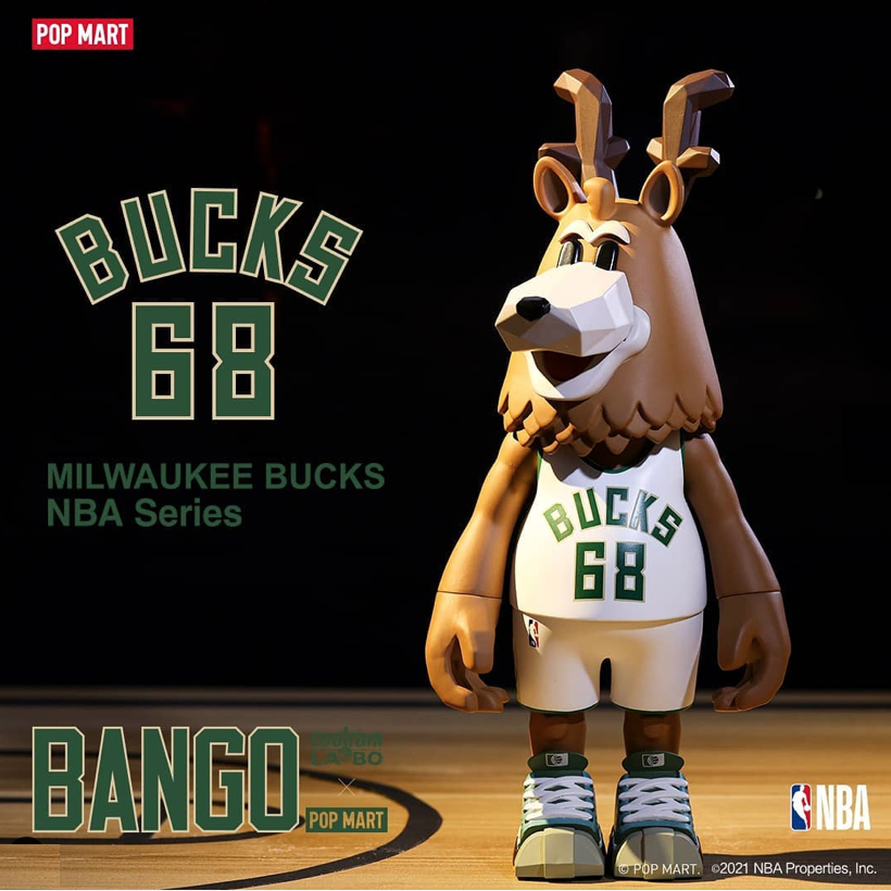 NBA Milwaukee Bucks Bango Figurine