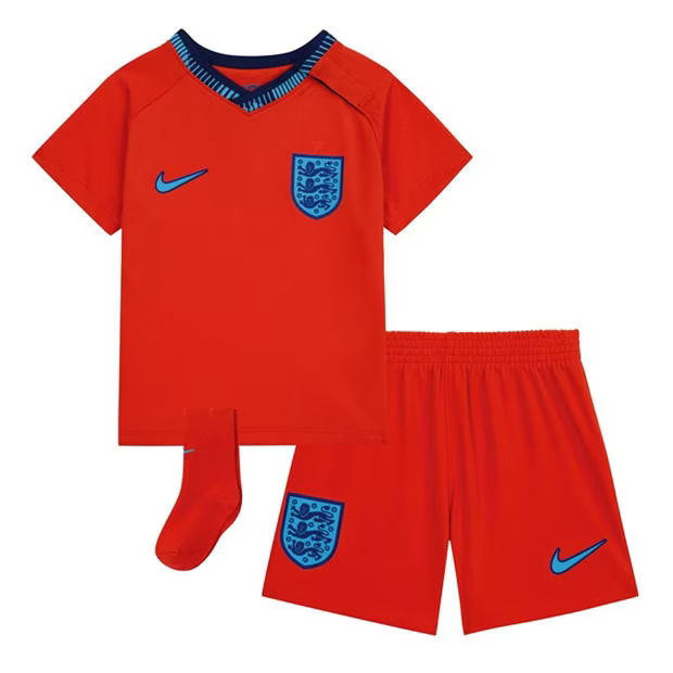 2022 England Away Children Kit Set