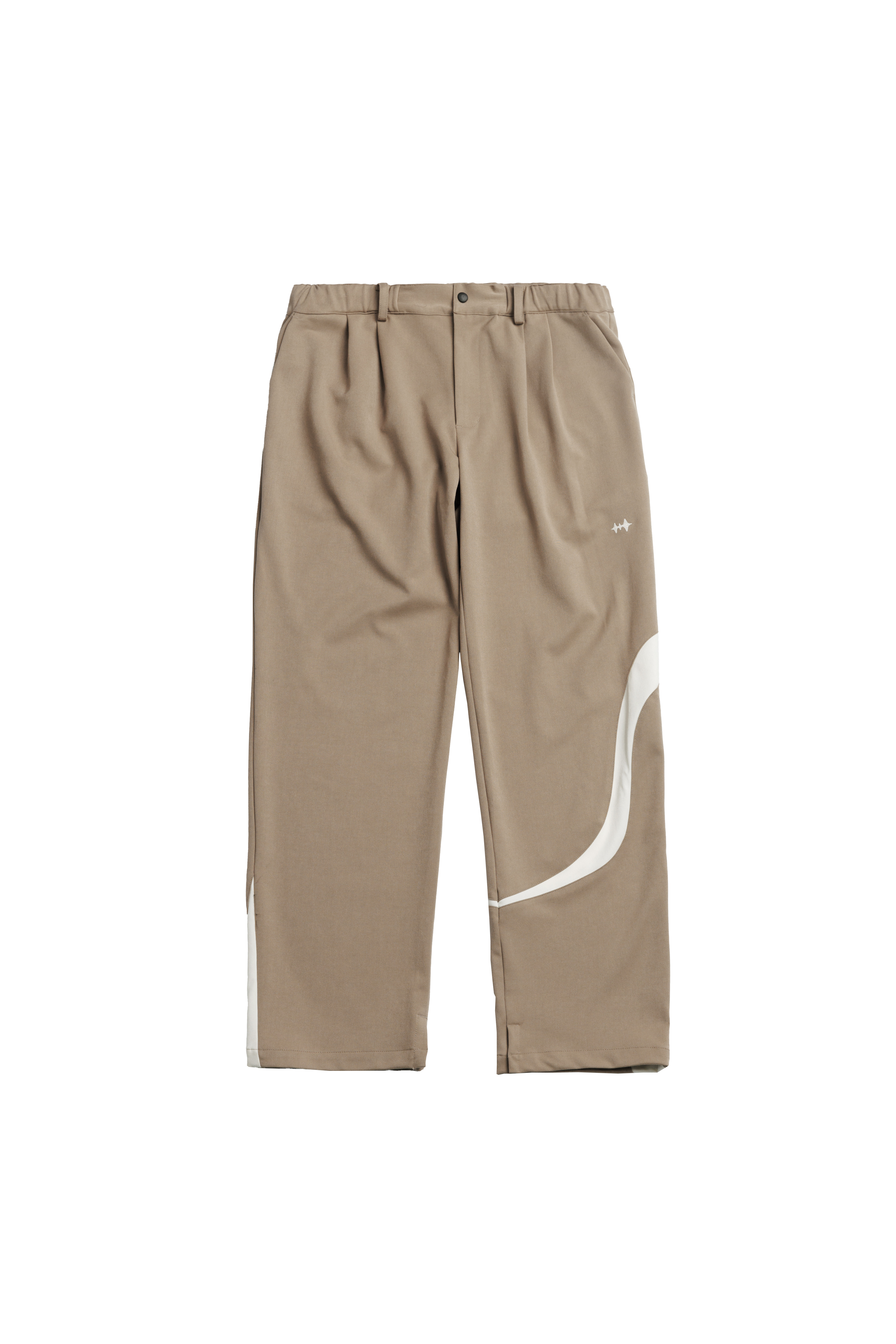 ARC PATCH TROUSERS - KHAKI