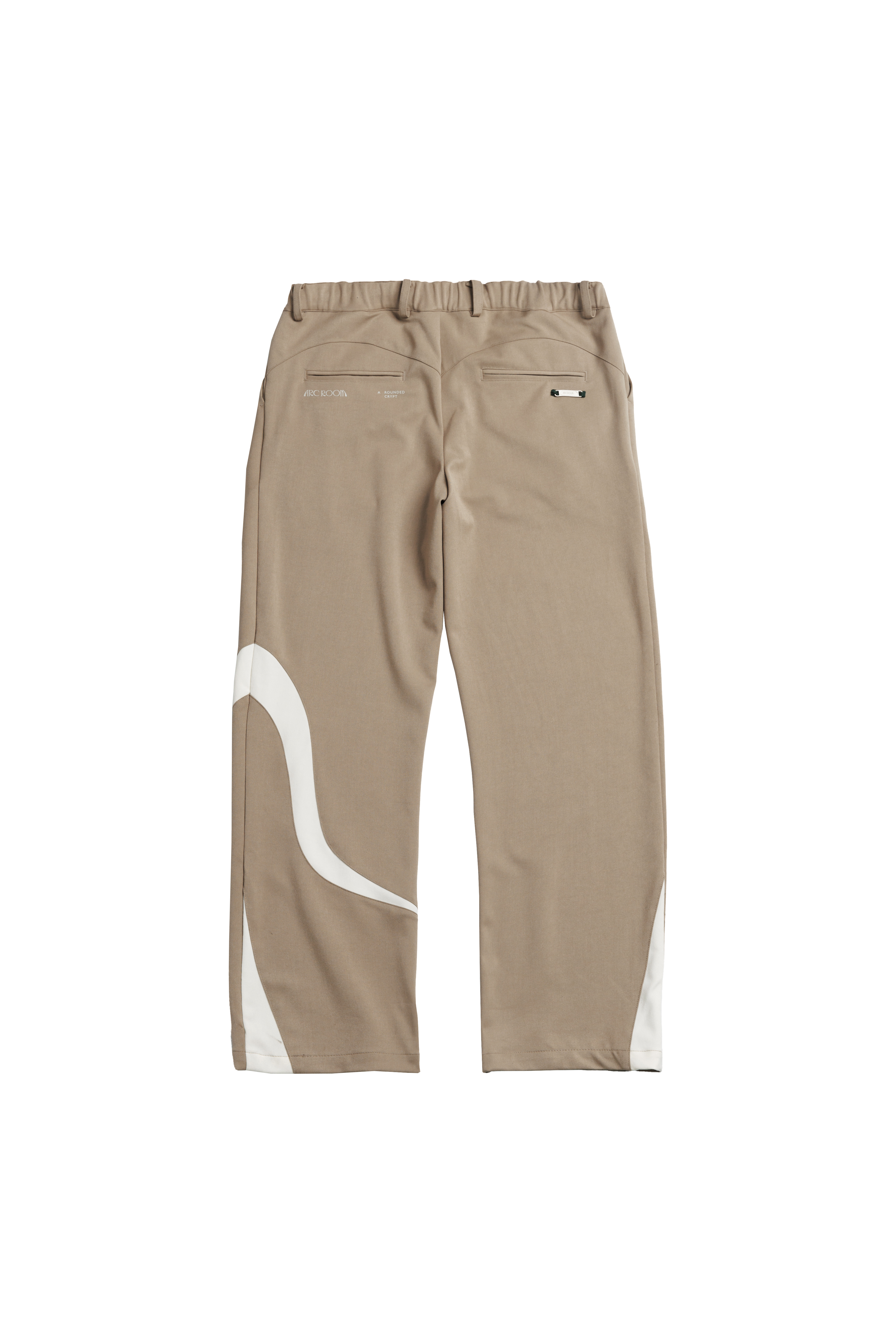 ARC PATCH TROUSERS - KHAKI