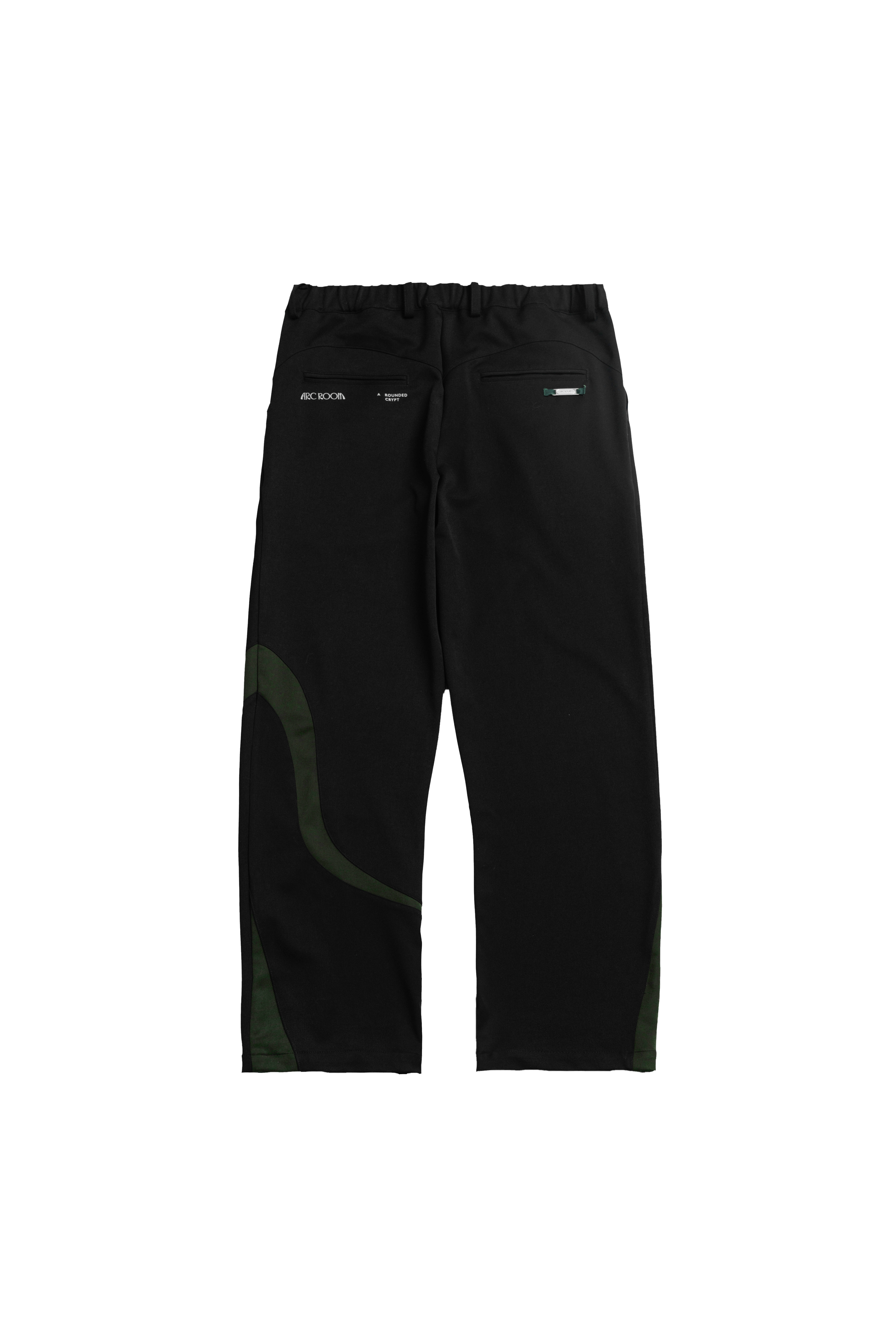 ARC PATCH TROUSERS - BLACK