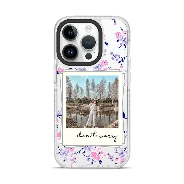 專屬時光 撞白殼 - (訂製名字)  iPhone客製化手機殼