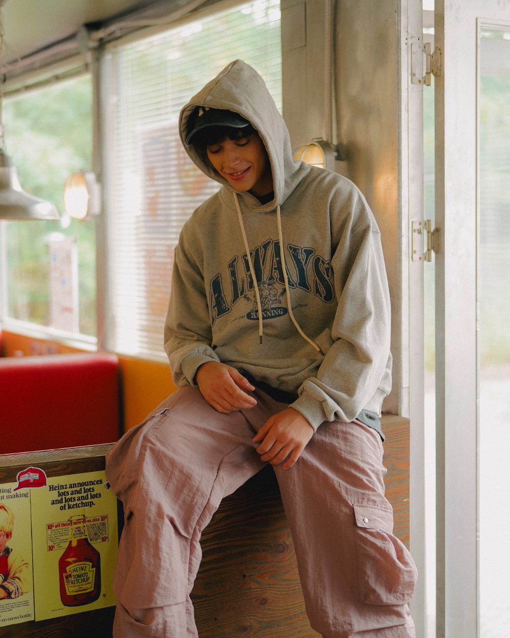 <預購>  韓國WV PROJECT ALWAYS RUNNING 🏃🏻高磅帽T